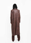 TRENCH COAT MARROM P.U. A.S.
