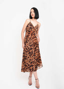 VESTIDO ALÇA ANIMAL PRINT