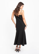 VESTIDO ALÇA DECOTE DEGAGÊ D.K.