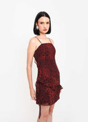 VESTIDO CURTO ANIMAL PRINT BF