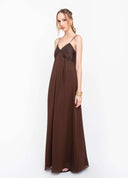 VESTIDO LONGO COM  RENDA