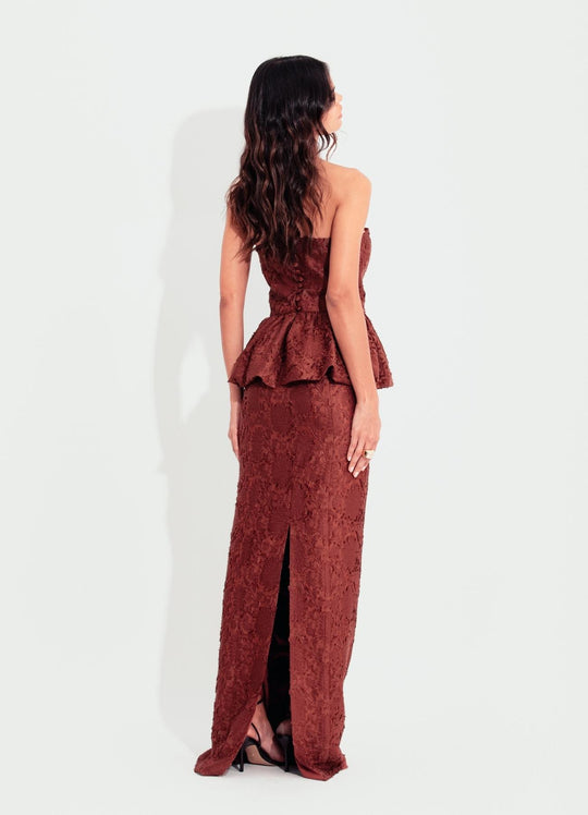 VESTIDO LONGO DEVORÊ
