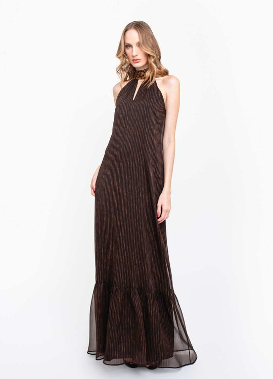 VESTIDO LONGO ESTAMPADO