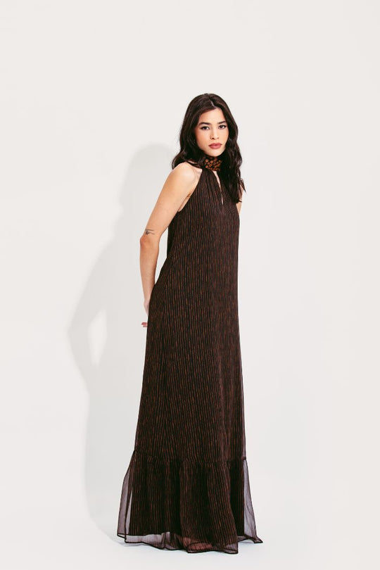 VESTIDO LONGO ESTAMPADO