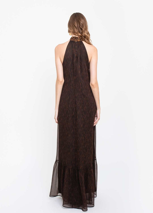 VESTIDO LONGO ESTAMPADO