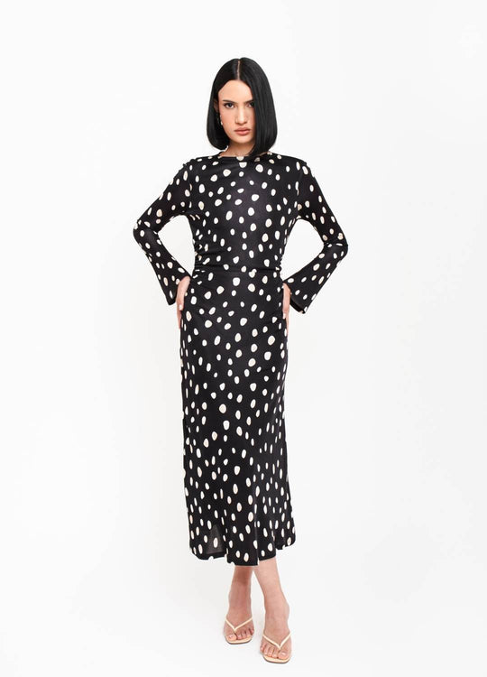 VESTIDO MALHA MANGA LONGA POÁ