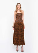 VESTIDO MIDI ESTAMPADO