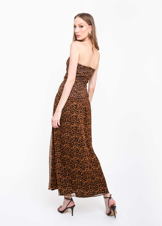 VESTIDO MIDI ESTAMPADO